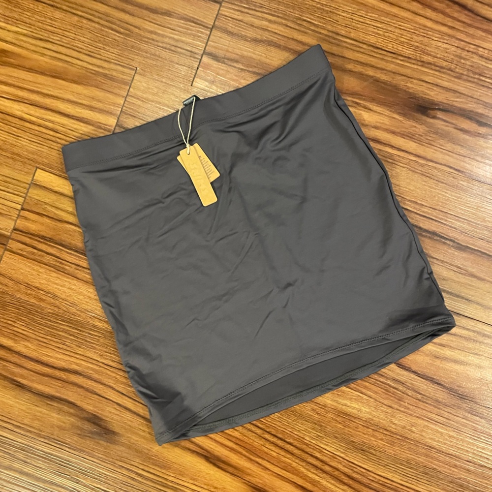 Skims NWT Charcoal colored (swim) Skirt